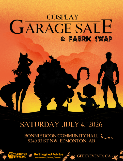 Edmonton Cosplay Garage Sale